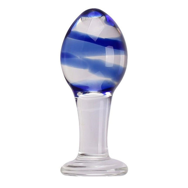 Glas analplug