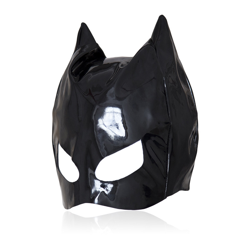 Batwoman maske, sort 