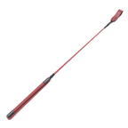 Ridepisk bondage play - brunrød 65cm