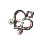 Nipple clamps heartshape kæde