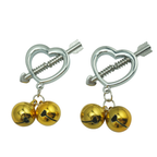 Nipple clamps hjerteform &amp; klokker