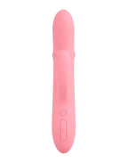SVAKOM - MORA NEO - INTERAKTIV KANINVIBRATOR MED STØDPERLER - Fersken