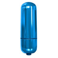 Mini vibrator bullet - blå metallic