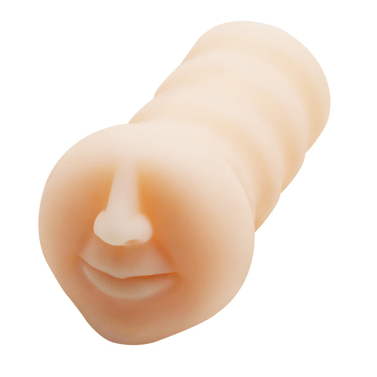 Onani stroker med mund og tænder