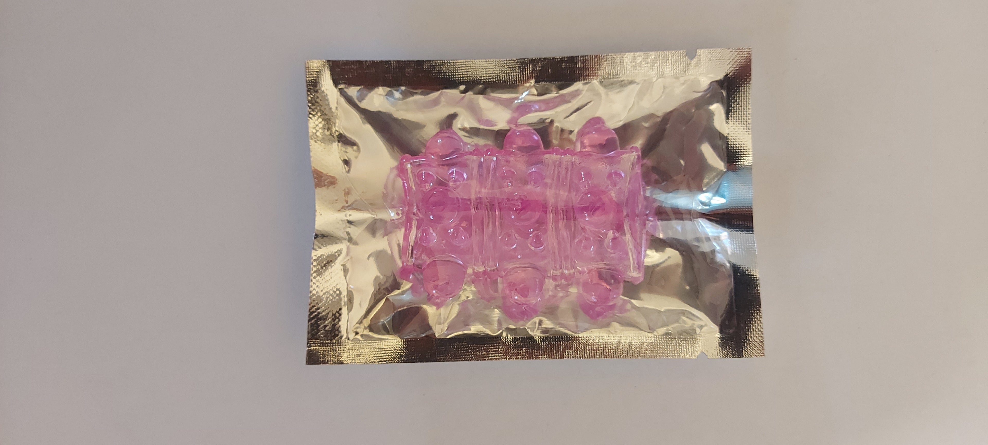 Penis sleeve flexi knoppet, lyserød