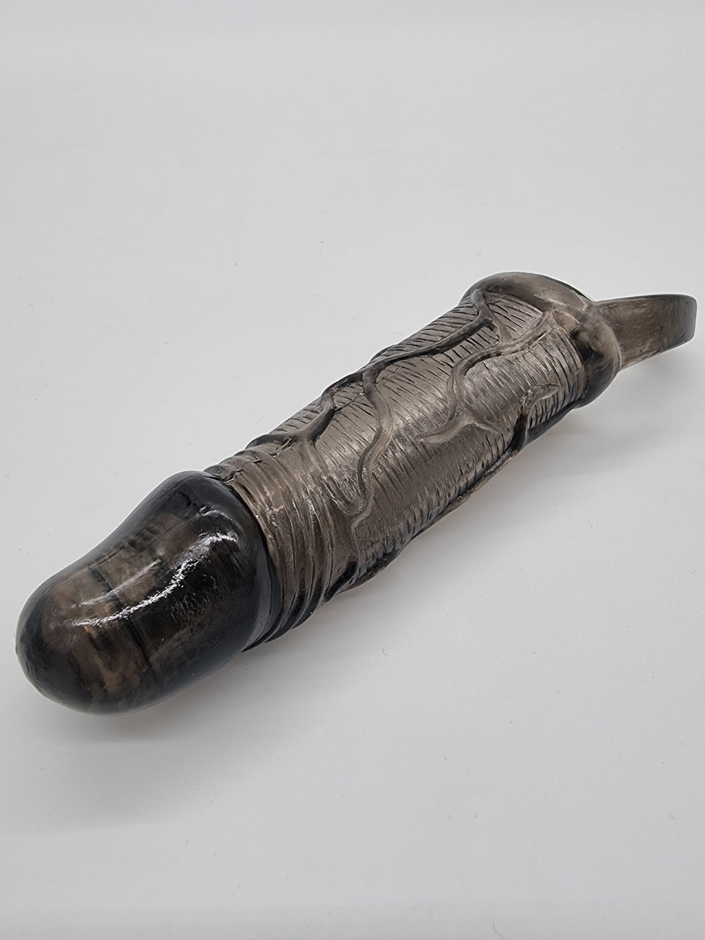 Penis sleeve m vibrator i hovedet af den.