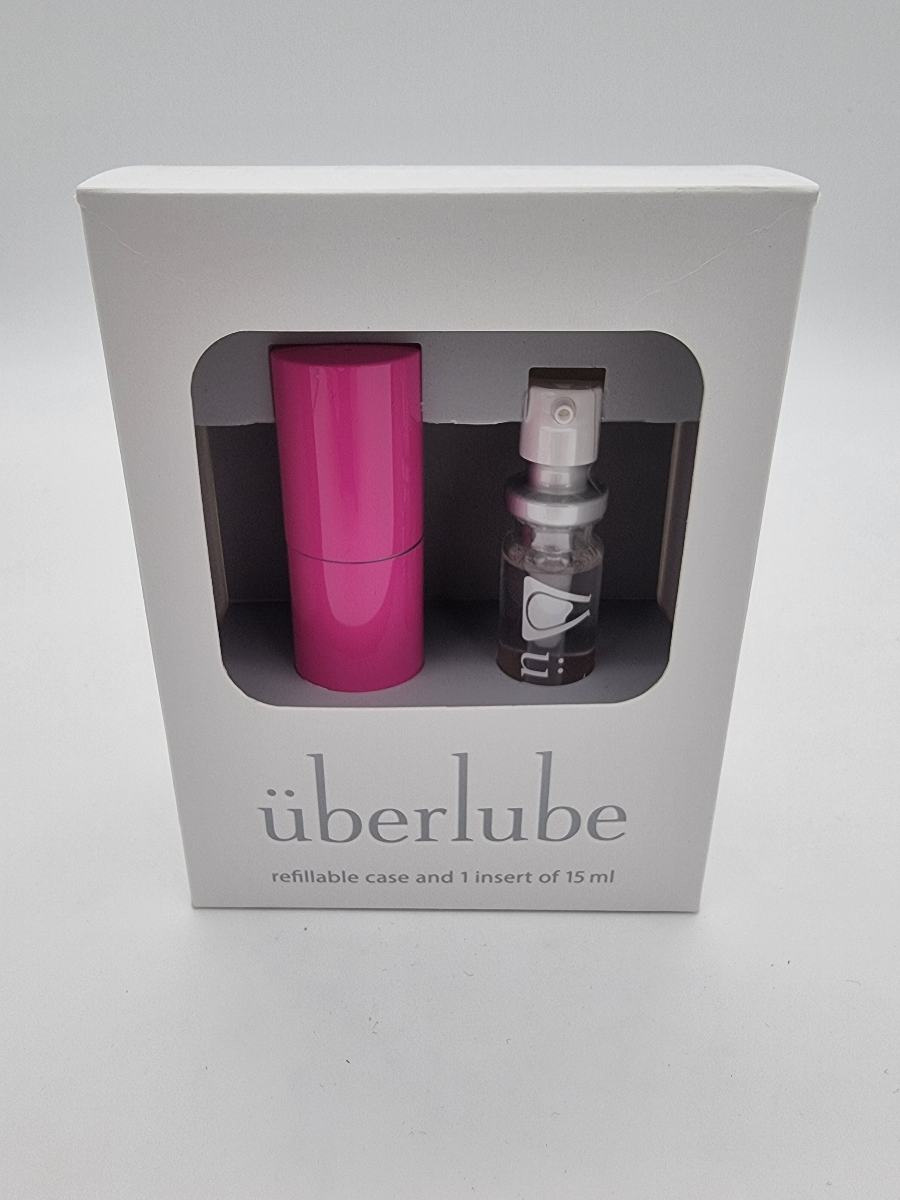 Uberlube Good-to-Go-rejsende Fave pink