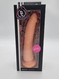 DELTA CLUB - LEGETØJ NATURLIG DILDO MEDICINSK SILIKONE 20 X 4 CM