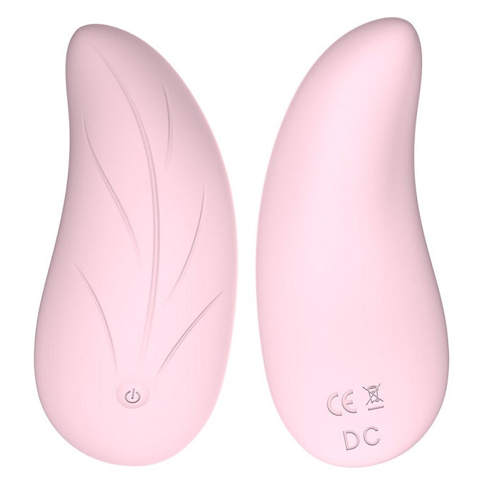 Klitoris vibrator - pink feather shape