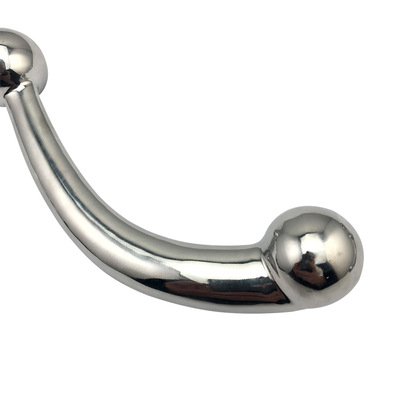 Ståldildo G+P punkt stimulator 26cm