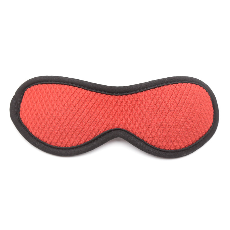 Let blødt blindfold, rød