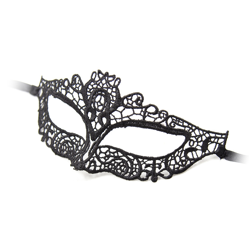Kostumebal maske, sort 