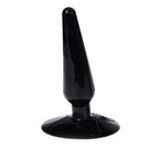 Black butt analplug med sugekop