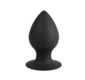 Diamond silikone buttplug large - sort