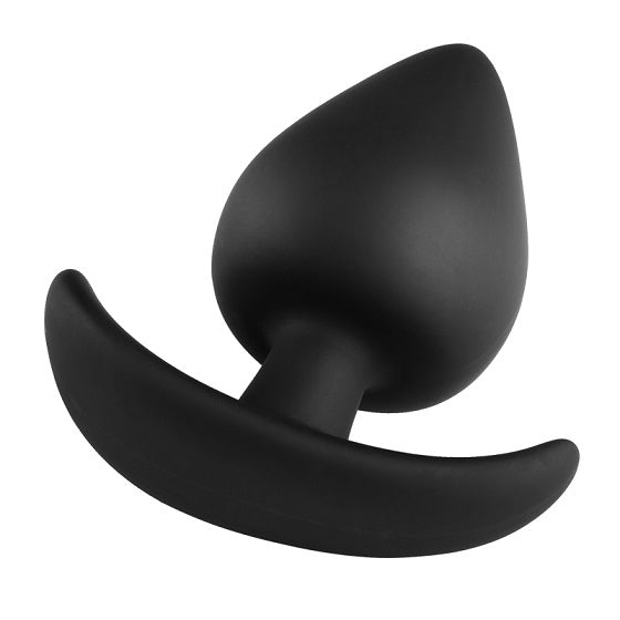 Analplug med stålkugle silikone - small