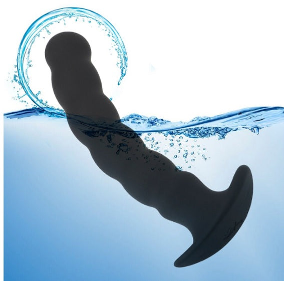 Silikone dildo + anal 16cm