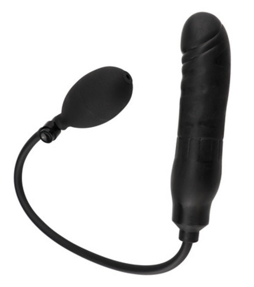 Oppustelig dildo sort