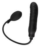 Oppustelig dildo sort