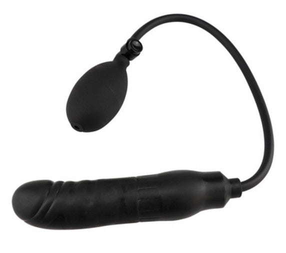 Oppustelig dildo sort