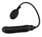 Oppustelig dildo sort