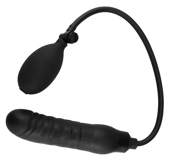 Oppustelig dildo sort