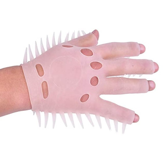 Sex og massagehandske blød silikone 