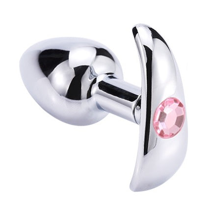 Pink pearl analplug - small