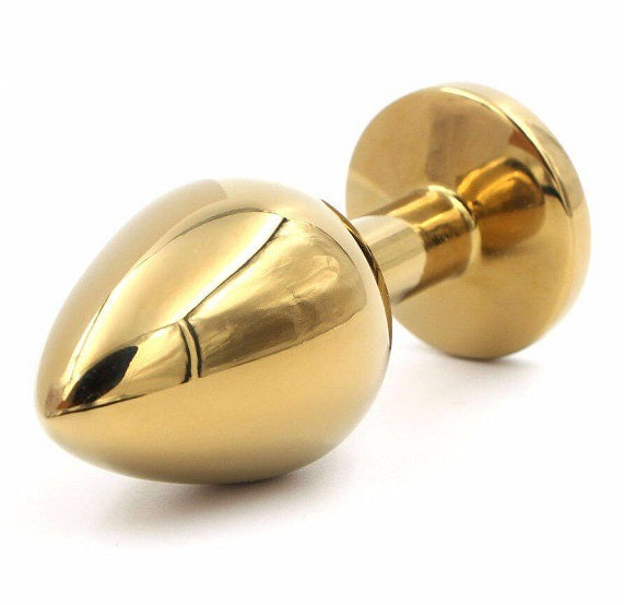 Golden analplug - small