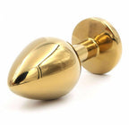 Golden analplug - stor