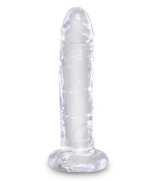 Dildo JELLY FUN sugekop 18 cm