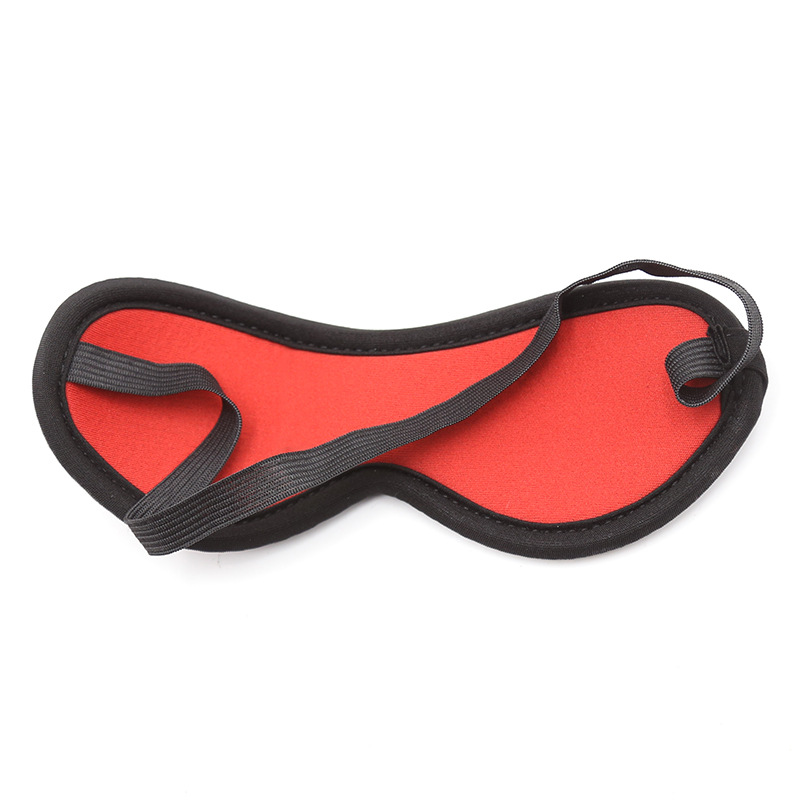 Let blødt blindfold, rød