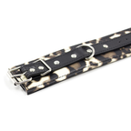 Leopard deluxe justerbare håndjern manchetter 