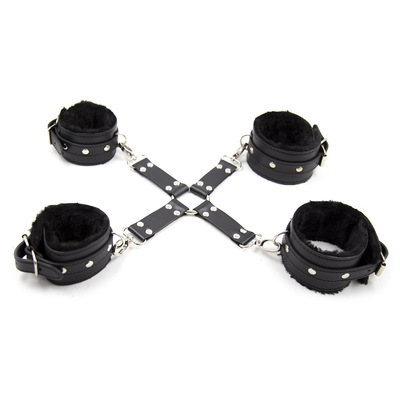 Hogtie bondage manchetter