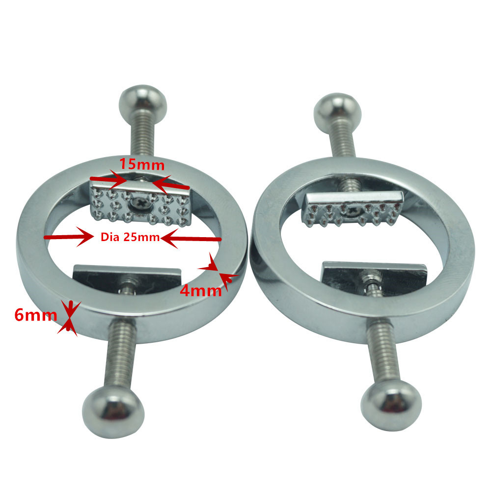 Nipple clamps stål &amp; skruer