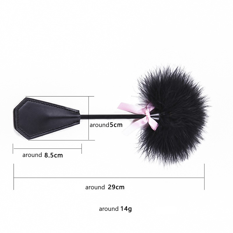 Tease me tickler m. lyserød sløjfe 29cm