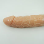 Dildo med vibrator 21cm flesh
