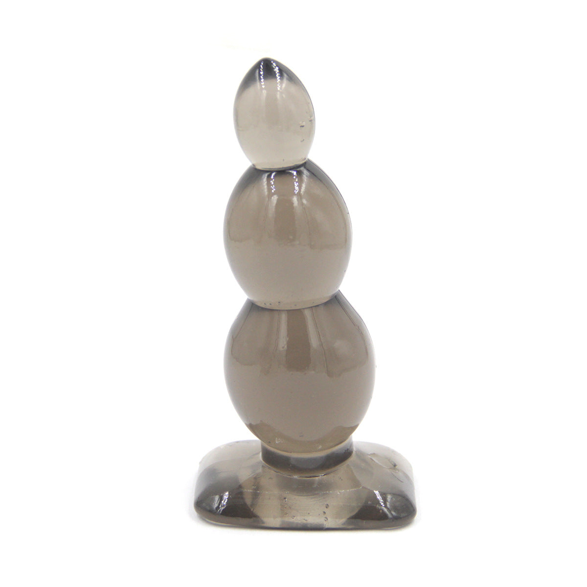 Blødt buttplug transparent