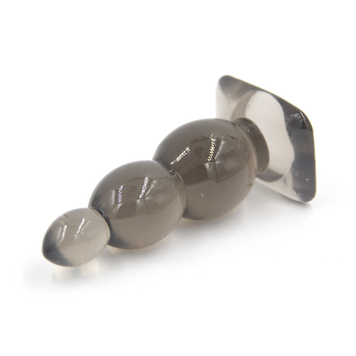 Blødt buttplug transparent