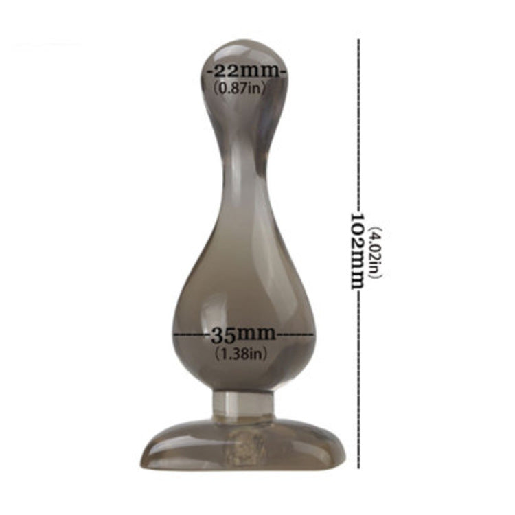 Fleksibel blødt buttplug