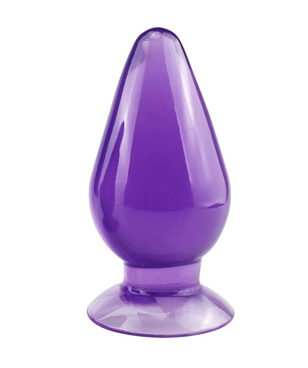 Buttplug med sugekop - small - purple
