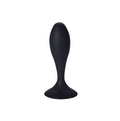 Lille buttplug silikone - sort