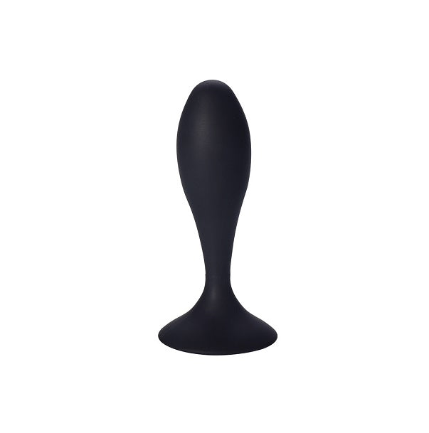Lille buttplug silikone - sort