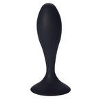 Stort buttplug i silikone - sort