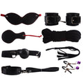 Fetish frækt 8-piece set, sort