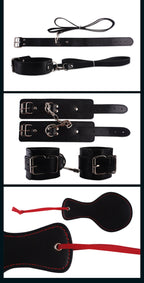 Fetish frækt 8-piece set, sort