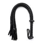 Flettet deluxe whip - sort