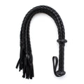 Flettet deluxe whip - sort