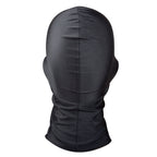Lukket spandex maske, sort