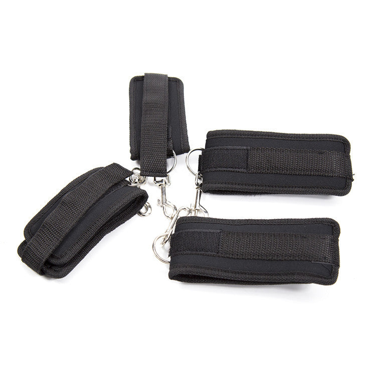 SM bindesæt i sort med blindfold