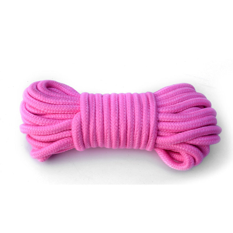 Langt bondage bindingsreb - pink - 10 meter